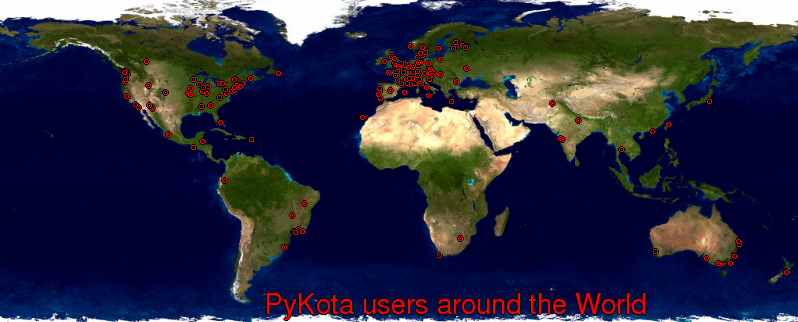 PyKota users around the world